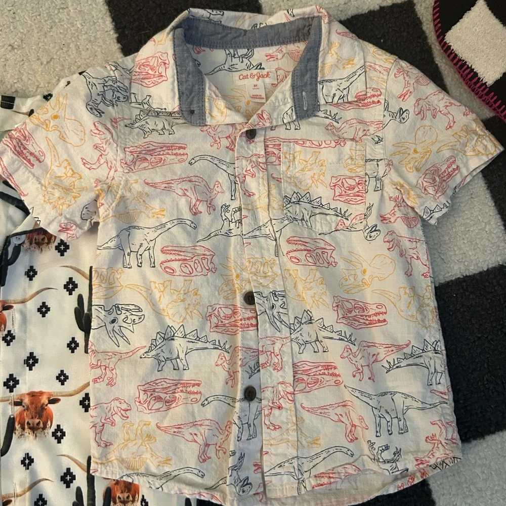 Assorted toddler Casual Shirts Bundle - Picture 5 of 8